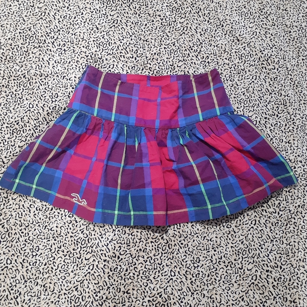 💥3/$25💥Plaid Skirt Hollister-00